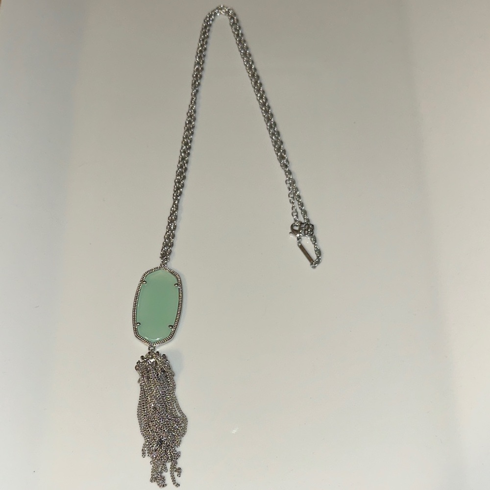 Kendra Scott Silver Rayne Necklace